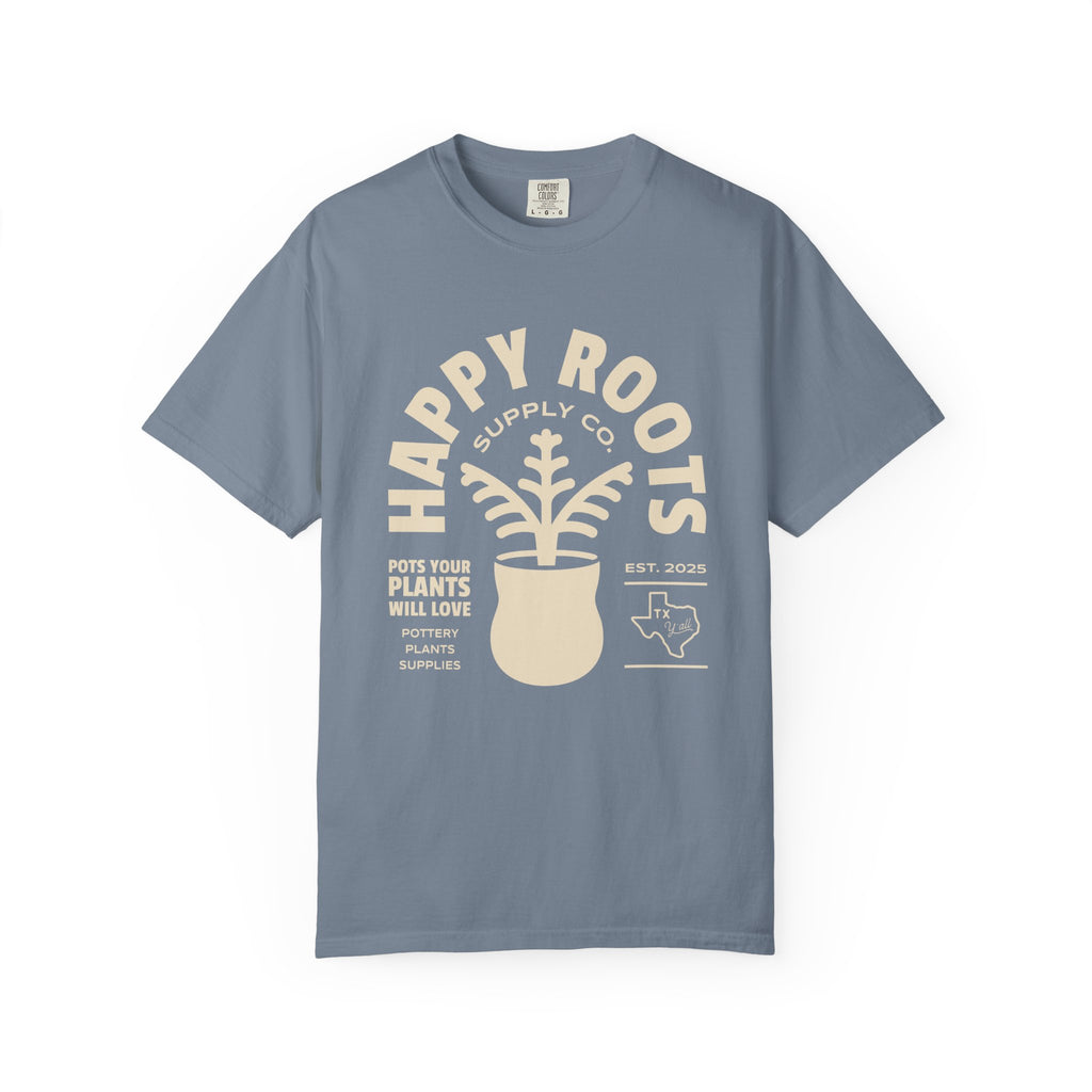 Happy Roots Supply Co. Tee - Comfort Colors Tee
