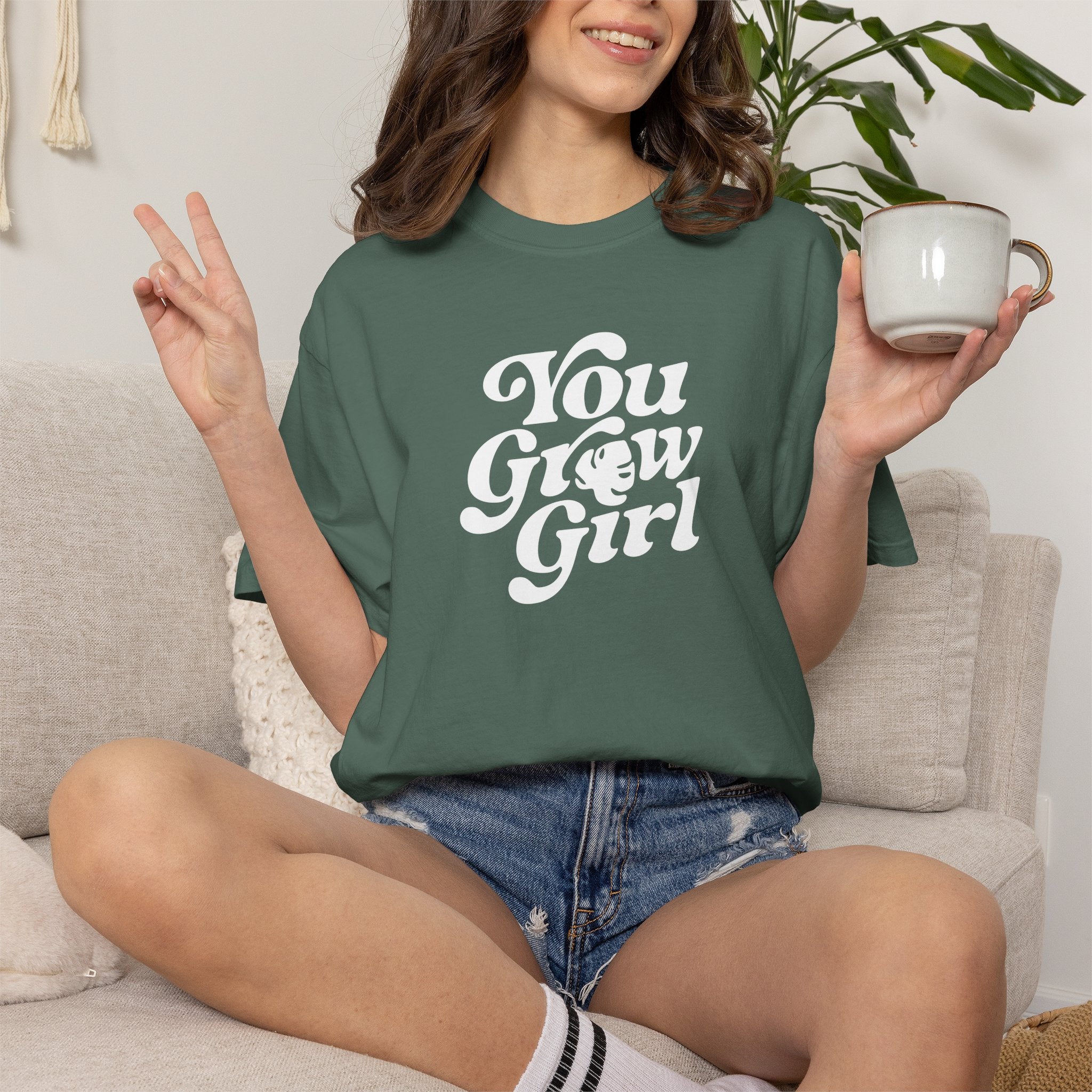 You Grow Girl - Comfort Colors Tee