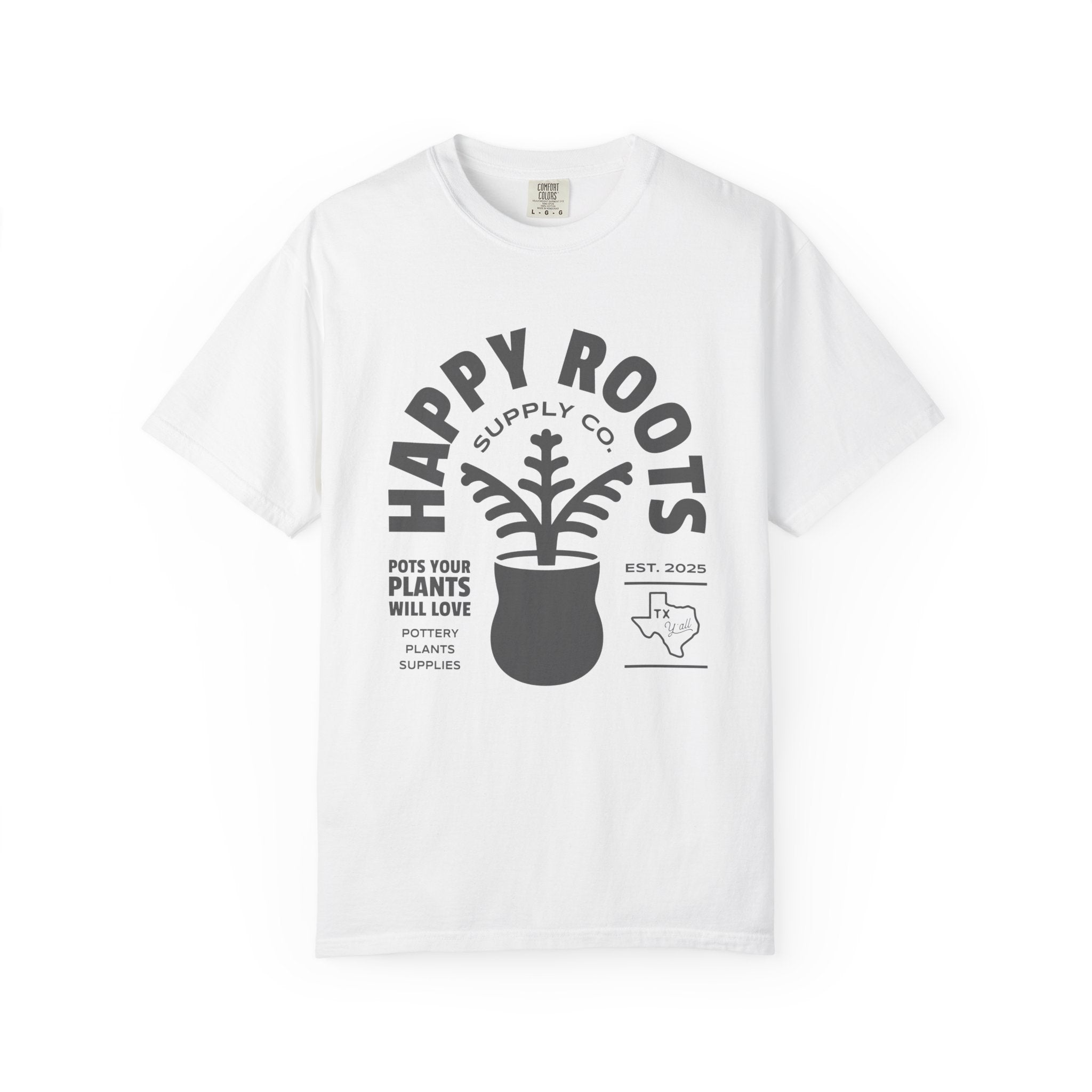 Happy Roots Supply Co. Tee - Comfort Colors Tee