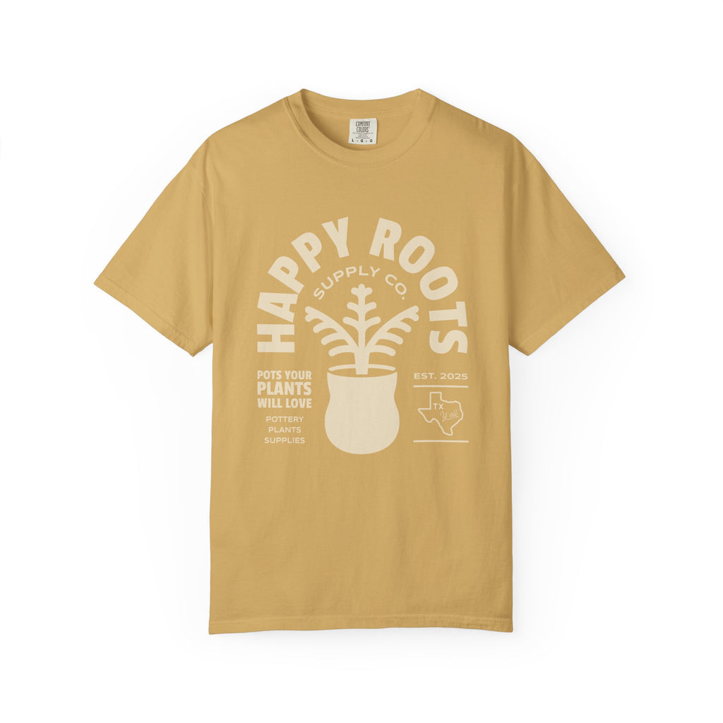 Happy Roots Supply Co. Tee - Comfort Colors Tee