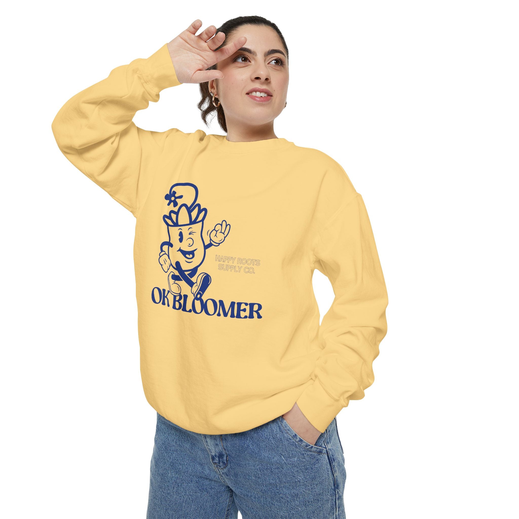 OK Bloomer - Comfort Colors Sweatshirt