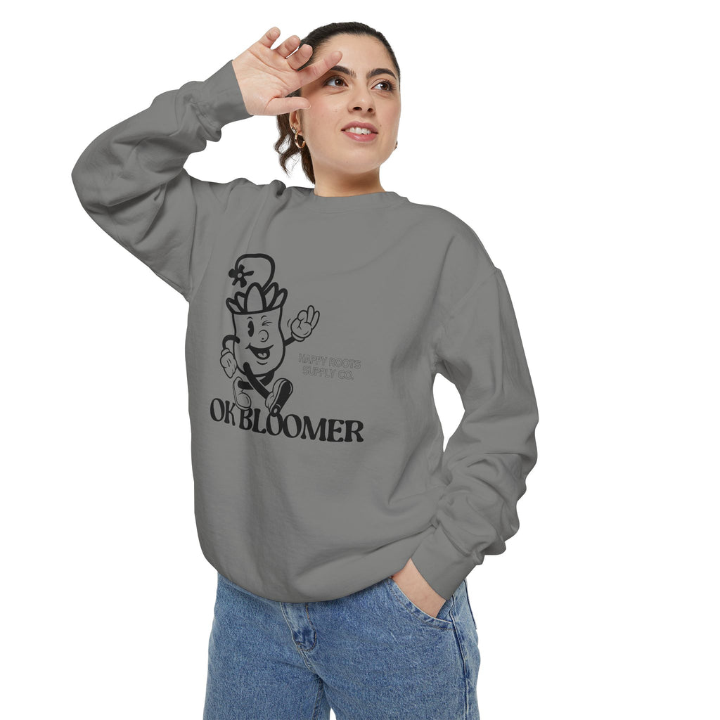 OK Bloomer - Comfort Colors Sweatshirt