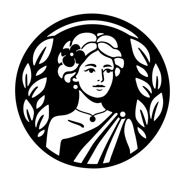Happy Roots Logo - Garden Goddess circular icon